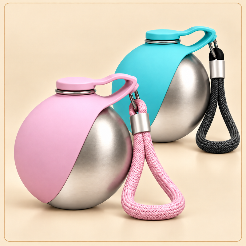 Bleu + Rose · 2 gourdes