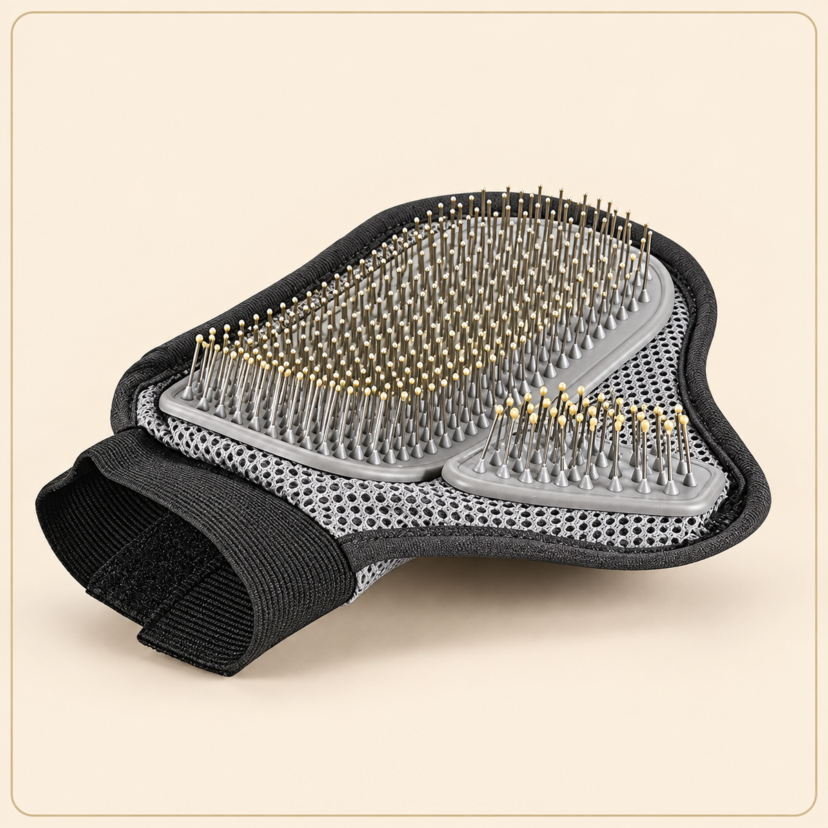 Shobaka™ – Gant de toilettage pour poils longs, chiens et chats