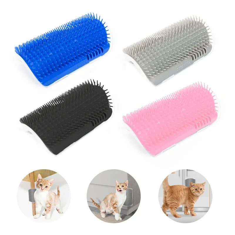 Shobaka™ – Self-Grooming Corner Brush for Cats