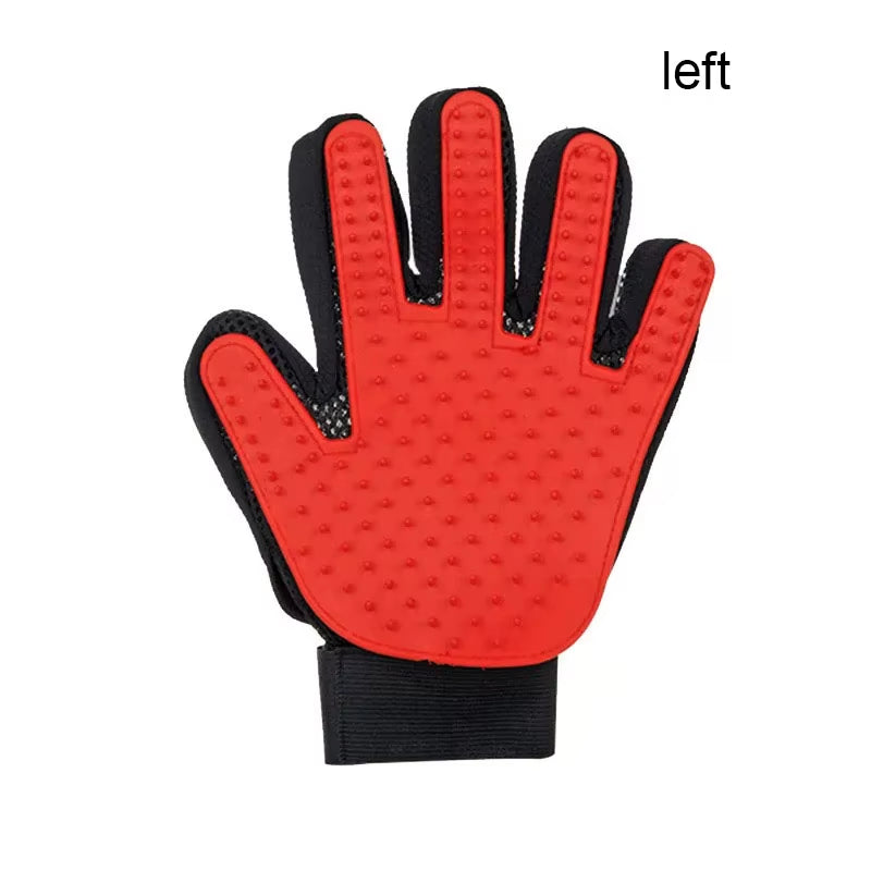 Gant de toilettage pour animaux de compagnie, peigne pour poils de chien et chat, gant de nettoyage, brosse de massage pour enlever les poils, accessoires pour animaux, accessoires pour chats