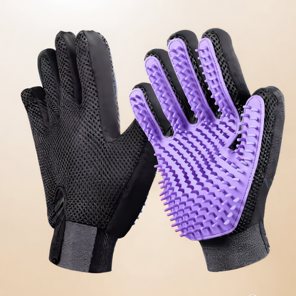 Shobaka™ – Silicone Grooming Glove for Dogs & Cats - Single or Duo Pack