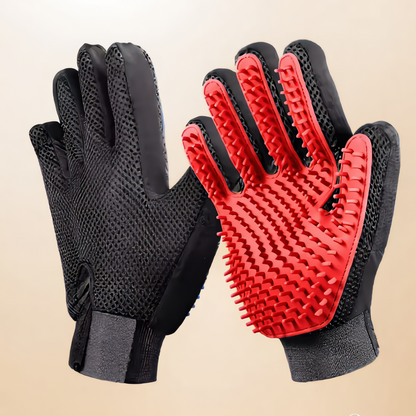 Shobaka™ – Silicone Grooming Glove for Dogs & Cats - Single or Duo Pack