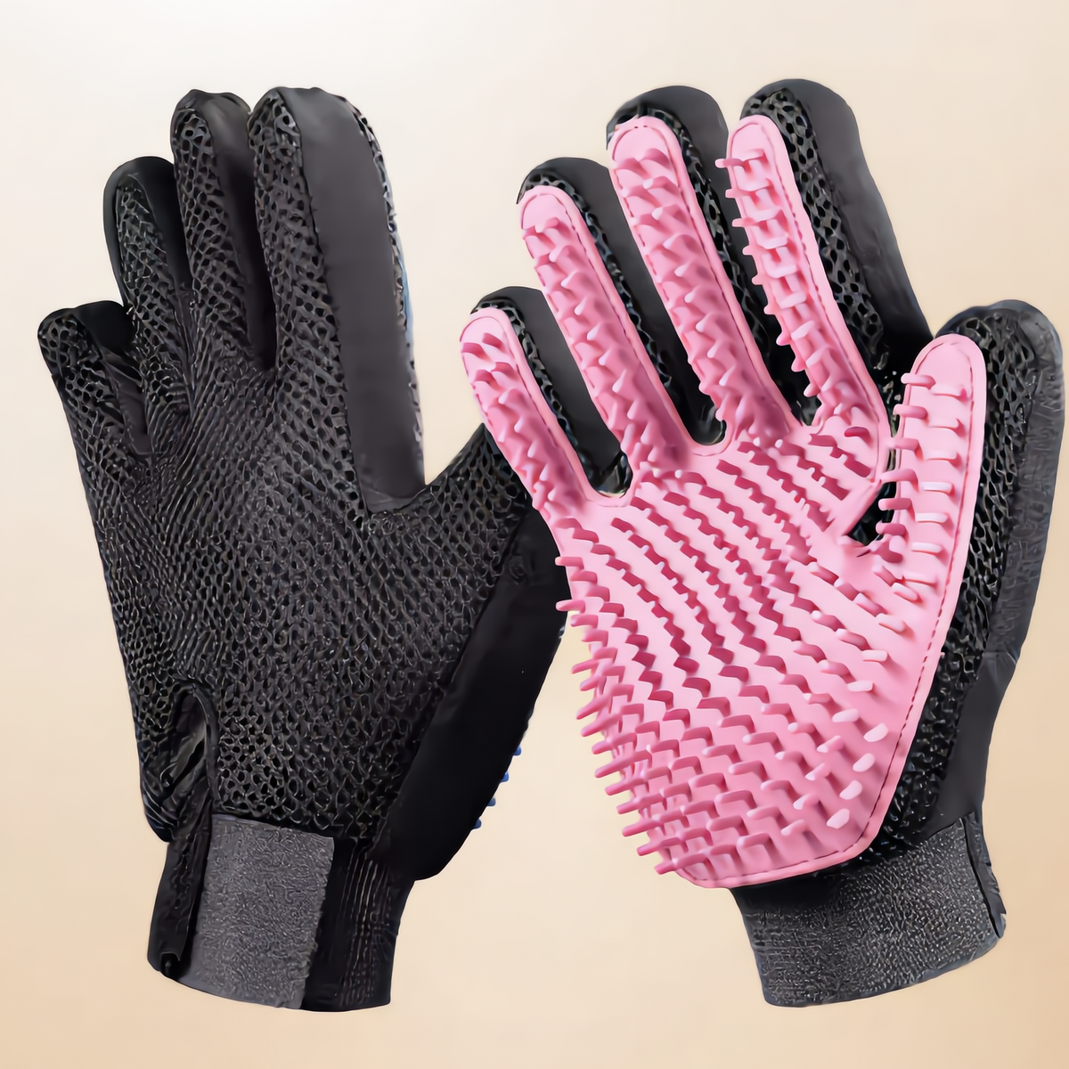 Shobaka™ – Silicone Grooming Glove for Dogs & Cats - Single or Duo Pack
